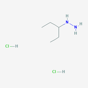 Pentan-3-ylhydrazine DihydrochlorideͼƬ