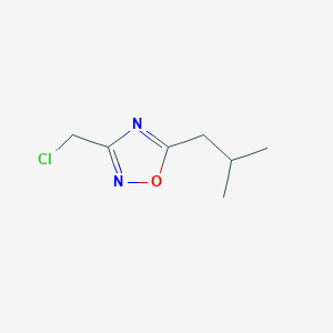 3-(chloromethyl)-5-isobutyl-1,2,4-oxadiazoleͼƬ