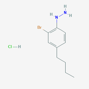 1-(2-Bromo-4-butylphenyl)hydrazine HydrochlorideͼƬ