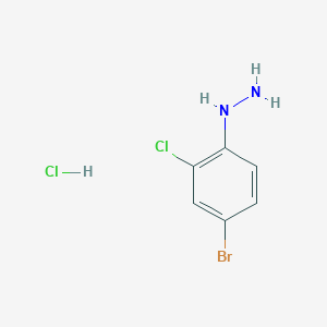 1-(4-Bromo-2-chlorophenyl)hydrazine HydrochlorideͼƬ