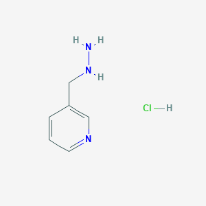 2-((pyridin-3-yl)methyl)hydrazine hydrochlorideͼƬ