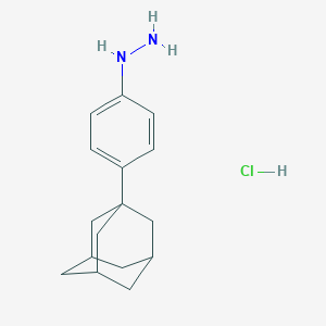 1-[4-(1-Adamantyl)phenyl]hydrazine HydrochlorideͼƬ