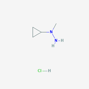 1-cyclopropyl-1-methylhydrazine hydrochlorideͼƬ