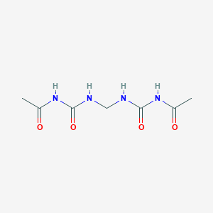 3-acetyl-1-{[(acetylcarbamoyl)amino]methyl}ureaͼƬ