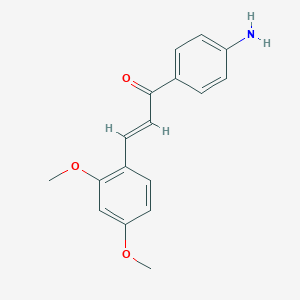 (2E)-1-(4-Aminophenyl)-3-(2,4-dimethoxyphenyl)-prop-2-en-1-oneͼƬ