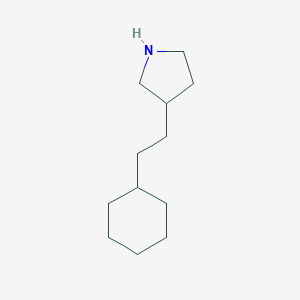 3-(2-Cyclohexylethyl)pyrrolidineͼƬ