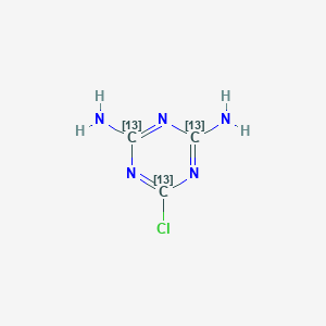 Desethyldesisopropyl Atrazine-13C3ͼƬ