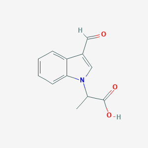 2-(3-formyl-1H-indol-1-yl)propanoic AcidͼƬ