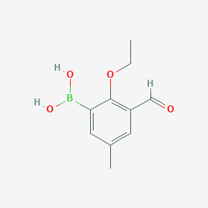 2-Ethoxy-3-formyl-5-methylphenylboronic acidͼƬ