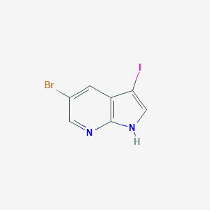 5-bromo-3-iodo-1H-pyrrolo[2,3-b]pyridineͼƬ