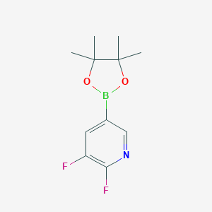 2,3-Difluoro-5-(4,4,5,5-tetramethyl-1,3,2-dioxaborolan-2-yl)pyridineͼƬ