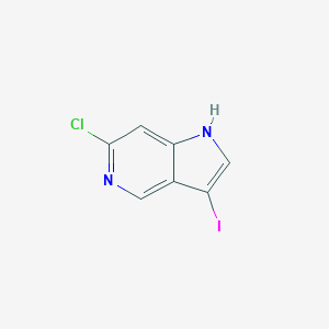 6-chloro-3-iodo-1H-pyrrolo[3,2-c]pyridineͼƬ