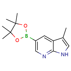 3-Methyl-5-(4,4,5,5-tetramethyl-1,3,2-dioxaborolan-2-YL)-1H-pyrrolo[2,3-B]pyridineͼƬ