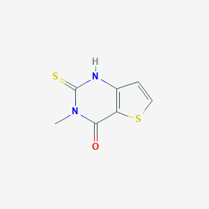 3-methyl-2-sulfanyl-3H,4H-thieno[3,2-d]pyrimidin-4-oneͼƬ