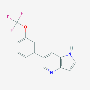 6-(3-(Trifluoromethoxy)phenyl)-1H-pyrrolo[3,2-b]pyridineͼƬ