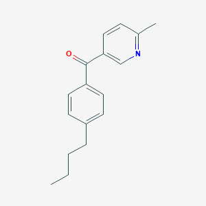 5-(4-Butylbenzoyl)-2-methylpyridineͼƬ