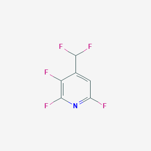 4-(Difluoromethyl)-2,3,6-trifluoropyridine图片