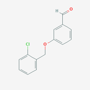 3-[(2-Chlorobenzyl)oxy]benzaldehydeͼƬ