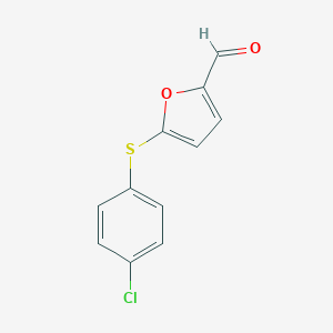 5-[(4-Chlorophenyl)sulfanyl]-2-furaldehydeͼƬ