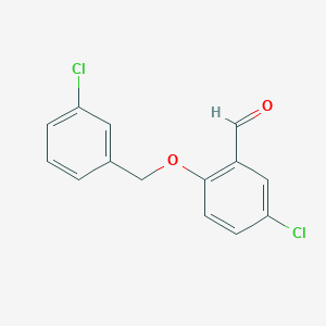 5-Chloro-2-[(3-chlorobenzyl)oxy]benzaldehydeͼƬ