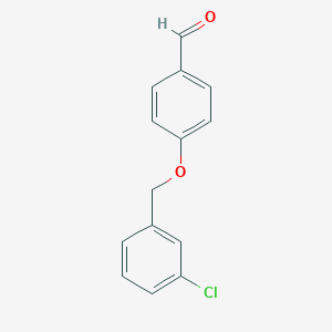 4-[(3-Chlorobenzyl)oxy]benzaldehydeͼƬ