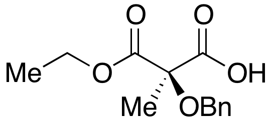 (2R)-2-Methyl-2-(phenylmethoxy)propanedioic Acid 1-Ethyl EsterͼƬ