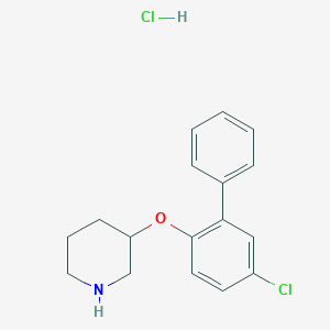 5-Chloro[1,1'-biphenyl]-2-yl 3-piperidinyl etherhydrochlorideͼƬ