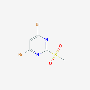 4,6-Dibromo-2-(methylsulfonyl)pyrimidineͼƬ