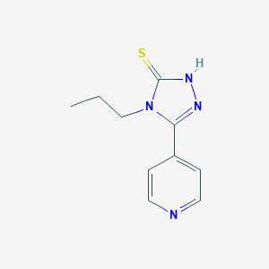 4-propyl-5-pyridin-4-yl-4H-1,2,4-triazole-3-thiolͼƬ