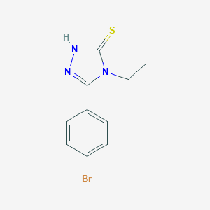 5-(4-Bromophenyl)-4-ethyl-4H-1,2,4-triazole-3-thiolͼƬ