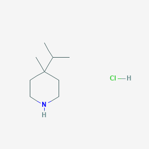 4-Methyl-4-(propan-2-yl)piperidine HydrochlorideͼƬ