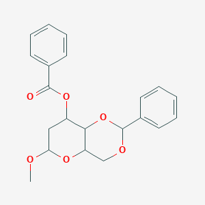 Methyl 2-Deoxy-4,6-O-(phenylmethylene)--D-ribo-Hexopyranoside BenzoateͼƬ