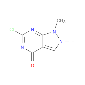 6-chloro-1-methyl-1H,4H,5H-pyrazolo[3,4-d]pyrimidin-4-oneͼƬ