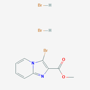 methyl 3-bromoimidazo[1,2-a]pyridine-2-carboxylate dihydrobromideͼƬ