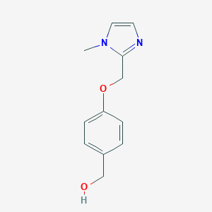 {4-[(1-Methyl-1H-imidazol-2-yl)methoxy]phenyl}methanolͼƬ