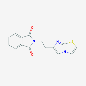 2-(2-{imidazo[2,1-b][1,3]thiazol-6-yl}ethyl)-2,3-dihydro-1H-isoindole-1,3-dioneͼƬ