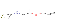 N-[2-(prop-2-en-1-yloxy)propyl]thietan-3-amine图片