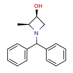 cis-1-(diphenylmethyl)-2-methylazetidin-3-ol图片