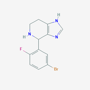 4-(5-bromo-2-fluorophenyl)-4,5,6,7-tetrahydro-3H-imidazo[4,5-c]pyridineͼƬ