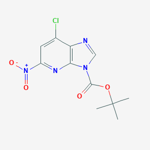 tert-Butyl 7-chloro-5-nitro-3H-imidazo[4,5-b]pyridine-3-carboxylateͼƬ