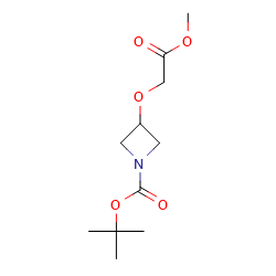 tert-butyl3-(2-methoxy-2-oxo-ethoxy)azetidine-1-carboxylateͼƬ