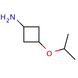 3-(propan-2-yloxy)cyclobutan-1-amineͼƬ