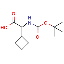 (r)-2-((tert-butoxycarbonyl)amino)-2-cyclobutylaceticacidͼƬ