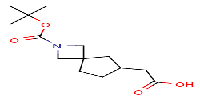 2-{2-[(tert-butoxy)carbonyl]-2-azaspiro[3,4]octan-6-yl}aceticacidͼƬ