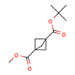 1-tert-butyl3-methylbicyclo[1,1,1]pentane-1,3-dicarboxylateͼƬ