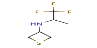 N-(1,1,1-trifluoropropan-2-yl)thietan-3-amineͼƬ