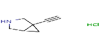 1-ethynyl-3-azabicyclo[3,1,0]hexanehydrochlorideͼƬ