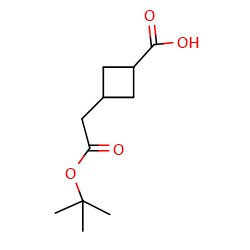 3-[2-(tert-butoxy)-2-oxoethyl]cyclobutane-1-carboxylicacidͼƬ