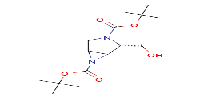 3,6-di-tert-butyl(2S)-2-(hydroxymethyl)-3,6-diazabicyclo[3,1,0]hexane-3,6-dicarboxylateͼƬ