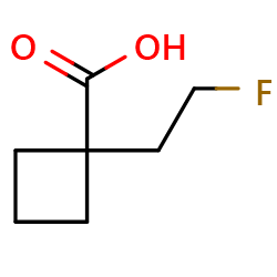 1-(2-fluoroethyl)cyclobutane-1-carboxylicacidͼƬ